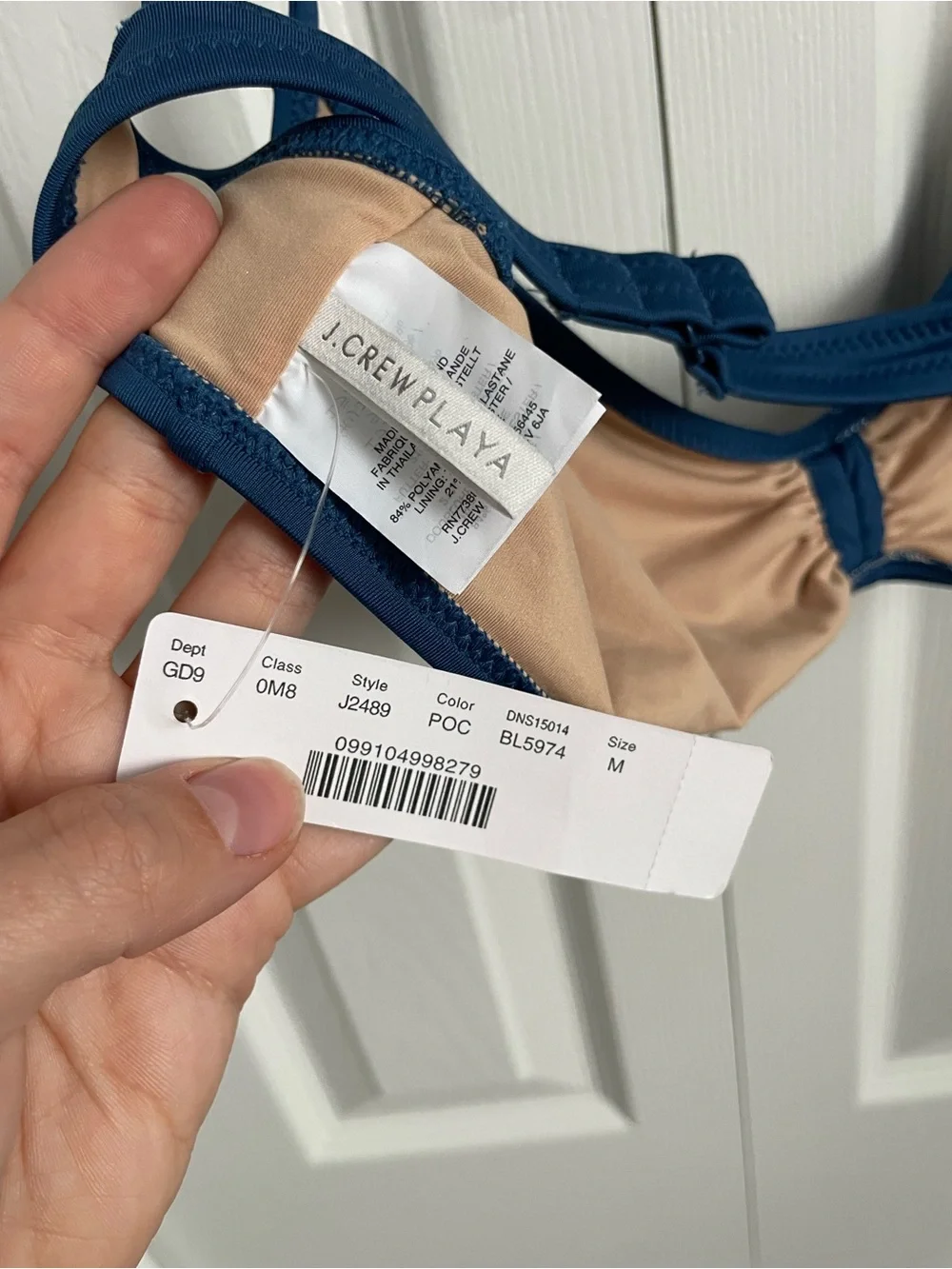 J. Crew sleek navy